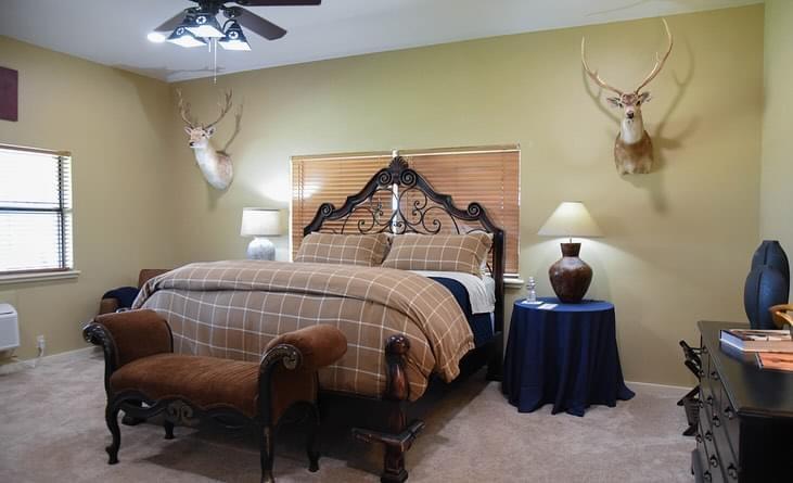 Five-star hunting lodge